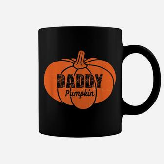 Mens Daddy Pumpkin Matching Family Thanksgiving Costume Dad Gift Coffee Mug | Crazezy
