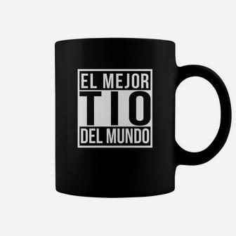 Mens El Mejor Tio Del Mundo Spanish Mexican Best Uncle Coffee Mug - Thegiftio UK