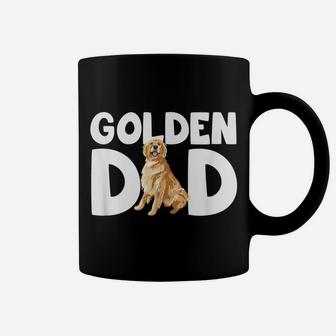 Mens Funny Golden Lover I Love My Golden Retriever Dad Pet Owner Coffee Mug | Crazezy