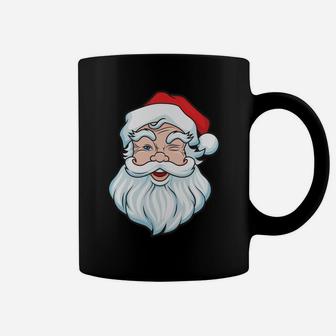Mens Funny Men Christmas Santa Tee Ask Your Mom If I'm Real Coffee Mug | Crazezy