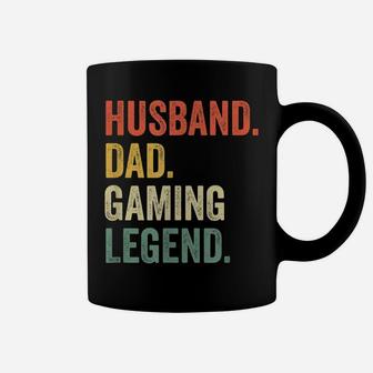 Mens Gamer Dad Funny Husband Dad Video Game Legend Father's Day Coffee Mug | Crazezy