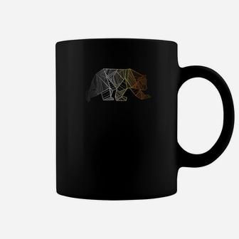 Mens Geometric Bear Pride Premium For Gay Bears Bear Prid Coffee Mug - Thegiftio UK