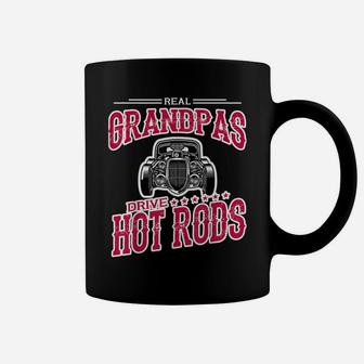 Mens Hot Rod Grandpa Funny Christmas Gift Classic Car Fathers Day Coffee Mug | Crazezy AU