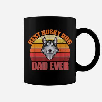 Mens Husky Dad - Husky Dog Siberian Husky Coffee Mug | Crazezy