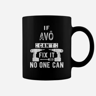 Mens If Avô Can't Fix It No One Can Portuguese Brazilian Grandpa Coffee Mug | Crazezy AU