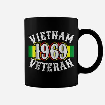 Mens Memorial Day Shirt, 1969 Vietnam Veteran Shirt Coffee Mug | Crazezy