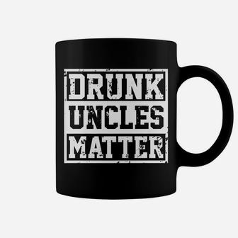 Mens Mens Drunk Uncles Matter Funny Uncle Drinking Wine Lover Coffee Mug - Thegiftio UK