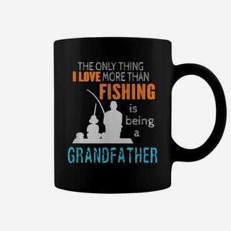 Mens More Than Love Fishing Grandfather Special Grandpa Coffee Mug | Crazezy UK