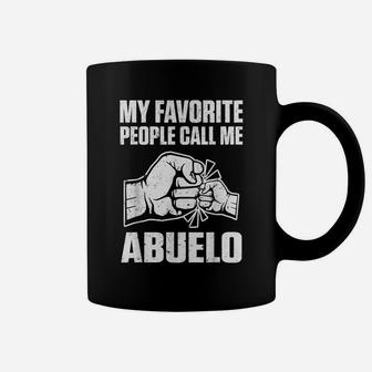 Mens My Favorite People Call Me Abuelo Spanish Grandpa Gift Coffee Mug | Crazezy AU