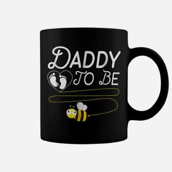 Mens New Dad Tshirt Daddy To Bee Funny Fathers Day Shirt Coffee Mug | Crazezy AU