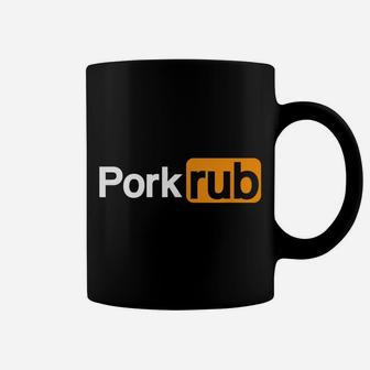 Mens "Pork Rub" | Funny Bbq Shirt | Barbecue Coffee Mug | Crazezy