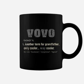 Mens Portuguese Vovo Funny Definition Grandpa Gift Coffee Mug | Crazezy