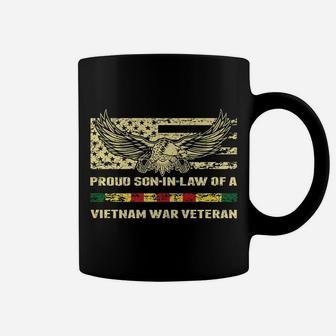 Mens Proud Son-In-Law Of A Vietnam War Veteran Vet's Family Gift Coffee Mug | Crazezy UK