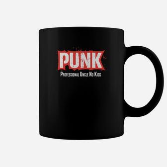 Mens Punk Uncle No Kids Punk Rock Coffee Mug - Thegiftio UK