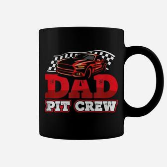Mens Race Car Birthday Party Racing Family Dad Pit Crew Coffee Mug | Crazezy DE
