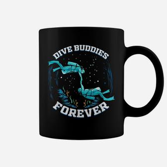 Mens Scuba Dive Buddy Gift For Diver Scuba Diving Friend Fist Coffee Mug | Crazezy