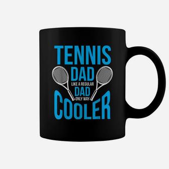 Mens Tennis Dad | Funny Cute Father's Day Coffee Mug | Crazezy