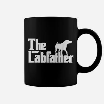 Mens The Labfather Funny Lab Labrador Dog Owner Dad Daddy Father Coffee Mug | Crazezy