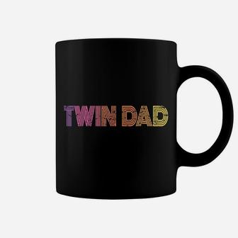 Mens Twin Dad, Father's Day, Father Of Twins Papa, Daddy, Funny Coffee Mug | Crazezy CA