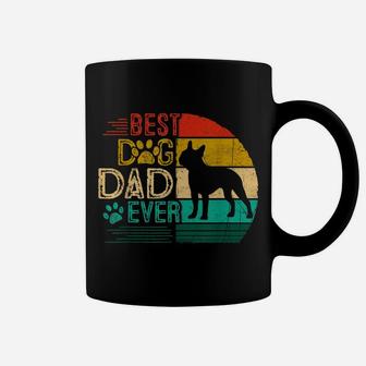 Mens Vintage Best Boston Terrier Ever Shirt Father's Day For Dad Coffee Mug | Crazezy AU