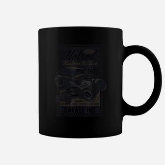 Mens Vintage Hot Rod Kustoms Kulture Men Classic Car Coffee Mug | Crazezy