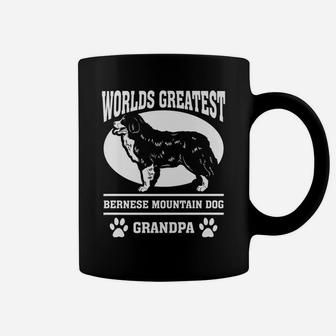 Mens Worlds Greatest Bernese Mountain Dog Grandpa Coffee Mug | Crazezy