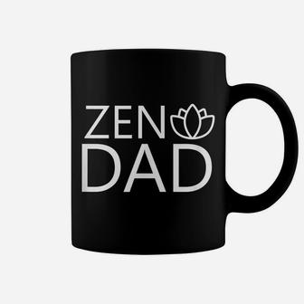 Mens Zen Dad Funny Fathers Day Gift Meditation Yoga Dad Coffee Mug | Crazezy