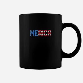 Merica 4Th Of July American Flag Usa Vintage Coffee Mug - Monsterry AU