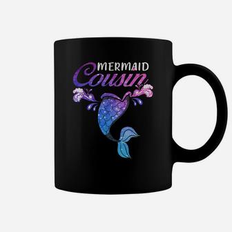 Mermaid Cousin Mermaid Birthday Party Family Coffee Mug | Crazezy UK