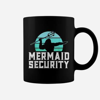 Mermaid Security Coffee Mug | Crazezy UK