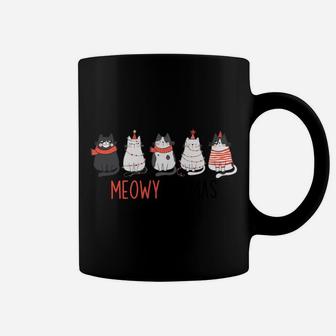 Merry Catmas Cat Christmas Tree Xmas Decorations Sweatshirt Coffee Mug | Crazezy AU