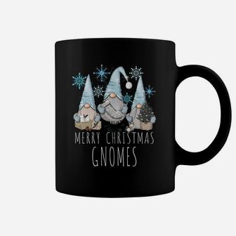 Merry Christmas Gnomies Winter Snowflake Funny Gnome Gift Coffee Mug | Crazezy CA