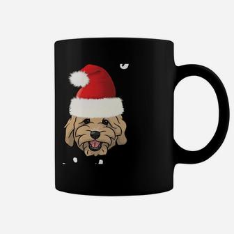 Merry Christmas Goldendoodle Funny Golden Doodle Dog Gift Coffee Mug | Crazezy DE