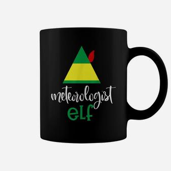 Meteorologist Elf Funny Christmas Weather Professional Group Coffee Mug | Crazezy DE