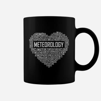 Meteorology Heart Gifts Weather Forecast Meteorologist Gift Coffee Mug - Thegiftio UK