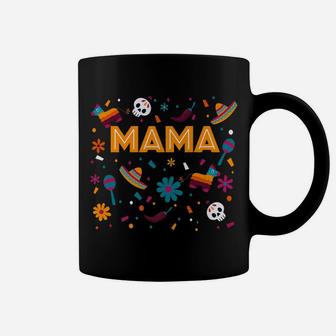 Mexican Fiesta Birthday Mexico Mama Mom Matching Family Gift Coffee Mug | Crazezy CA