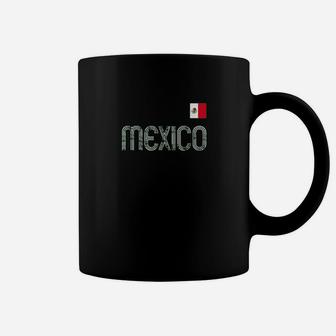 Mexico Football Soccer Retro Vintage Style Coffee Mug | Crazezy