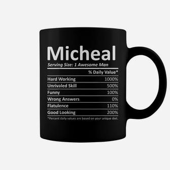 Micheal Nutrition Funny Birthday Personalized Name Gift Idea Coffee Mug | Crazezy UK