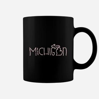 Michigan Doodle Great Lakes Coffee Mug - Thegiftio UK