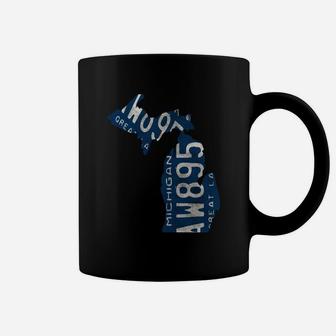 Michigan Plate State Coffee Mug - Thegiftio UK