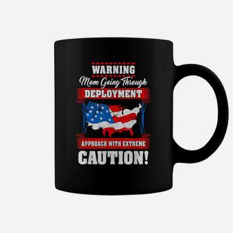 Military Mom Going Through Deployment Deployed Daughter Son Coffee Mug | Crazezy