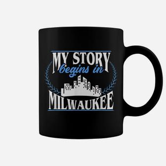 Milwaukee Shirt | Born In Milwaukee Coffee Mug | Crazezy CA
