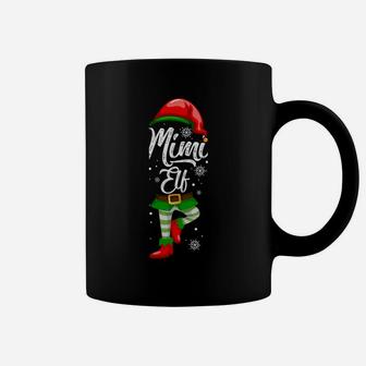 Mimi Elf Matching Family Christmas Pajamas Elves Coffee Mug | Crazezy