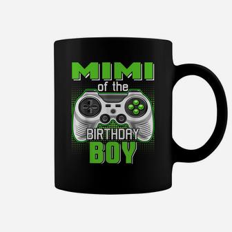 Mimi Of The Birthday Boy Video Game B-Day Top Gamer Party Coffee Mug | Crazezy CA
