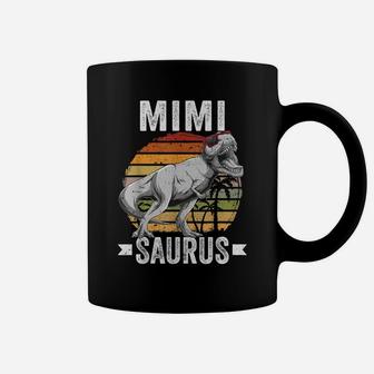 Mimi Saurus Dinosaur Mimisaurus Family Matching T Rex Coffee Mug | Crazezy