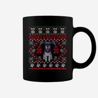 Miniature Schnauzer Dog Merry Christmas Ugly Sweater Funny Sweatshirt Coffee Mug | Crazezy AU