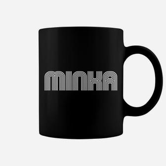 Minka Name Retro 60S 70S 80S Vintage Family Funny Coffee Mug | Crazezy AU