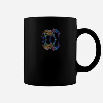 Mirror Elephant Casual Graphic Coffee Mug - Thegiftio