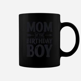 Mom Of The Birthday Boy Funny Mother Mama Moms Women Gifts Coffee Mug | Crazezy CA