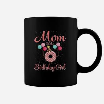 Mom Of The Birthday Girl Donut Coffee Mug | Crazezy UK